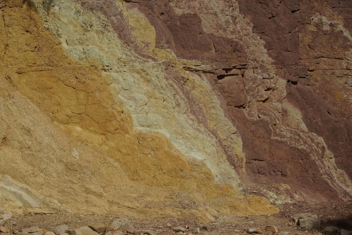Ochre Pits layered colours