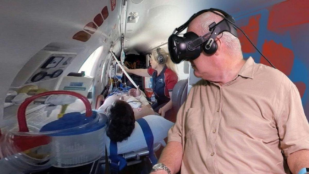 Virtual Reality - See what its like to fly with an RFDS Pilot