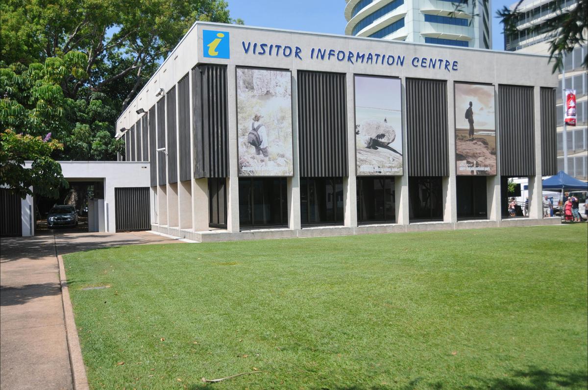 Front façade of the former Bank from the street.