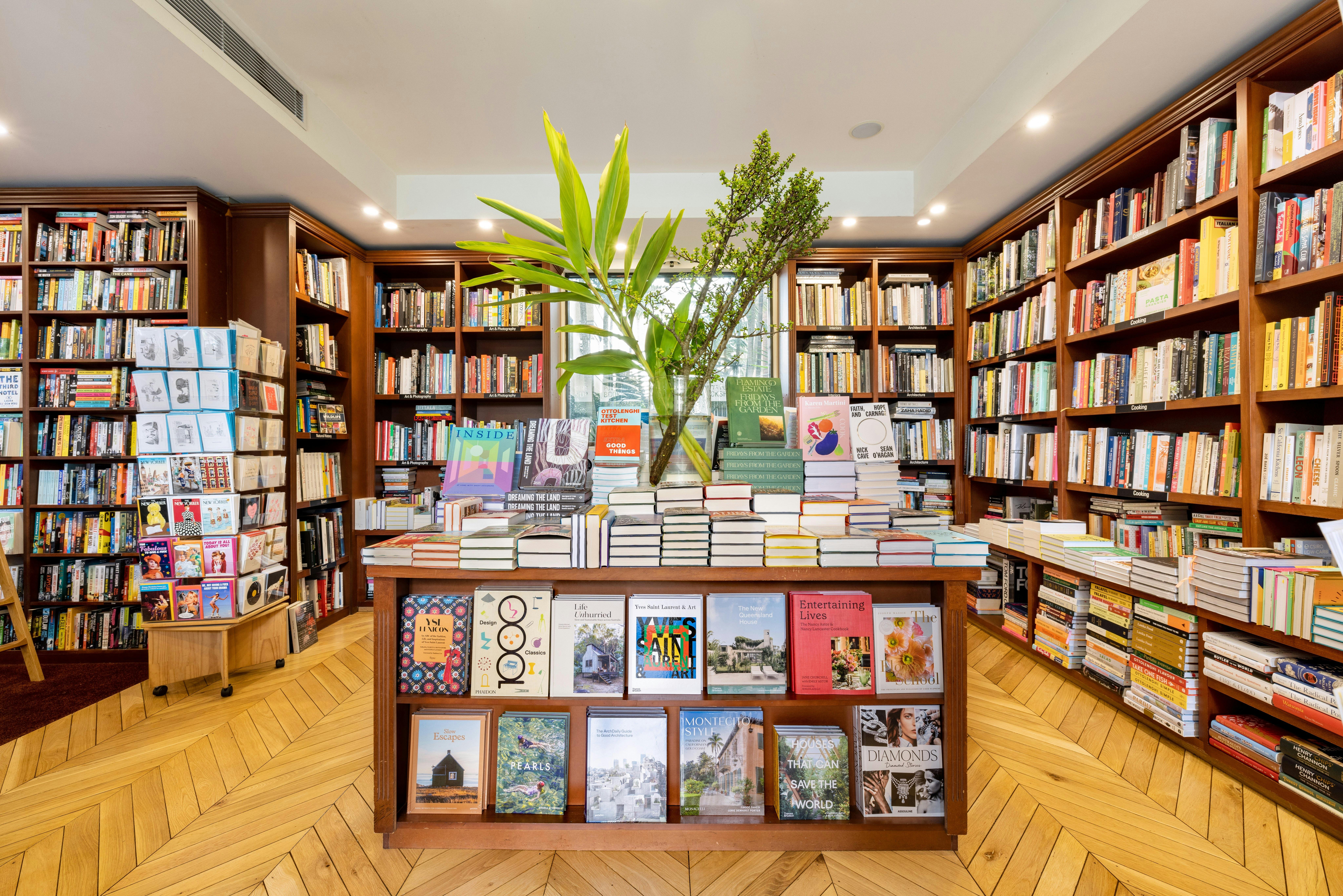 Potts Point Bookshop - main table