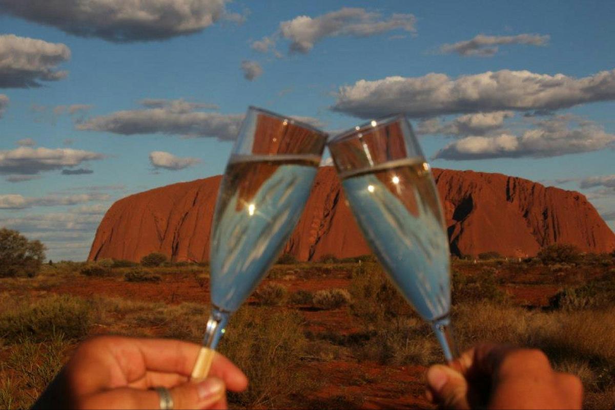Bubbles at Sunset