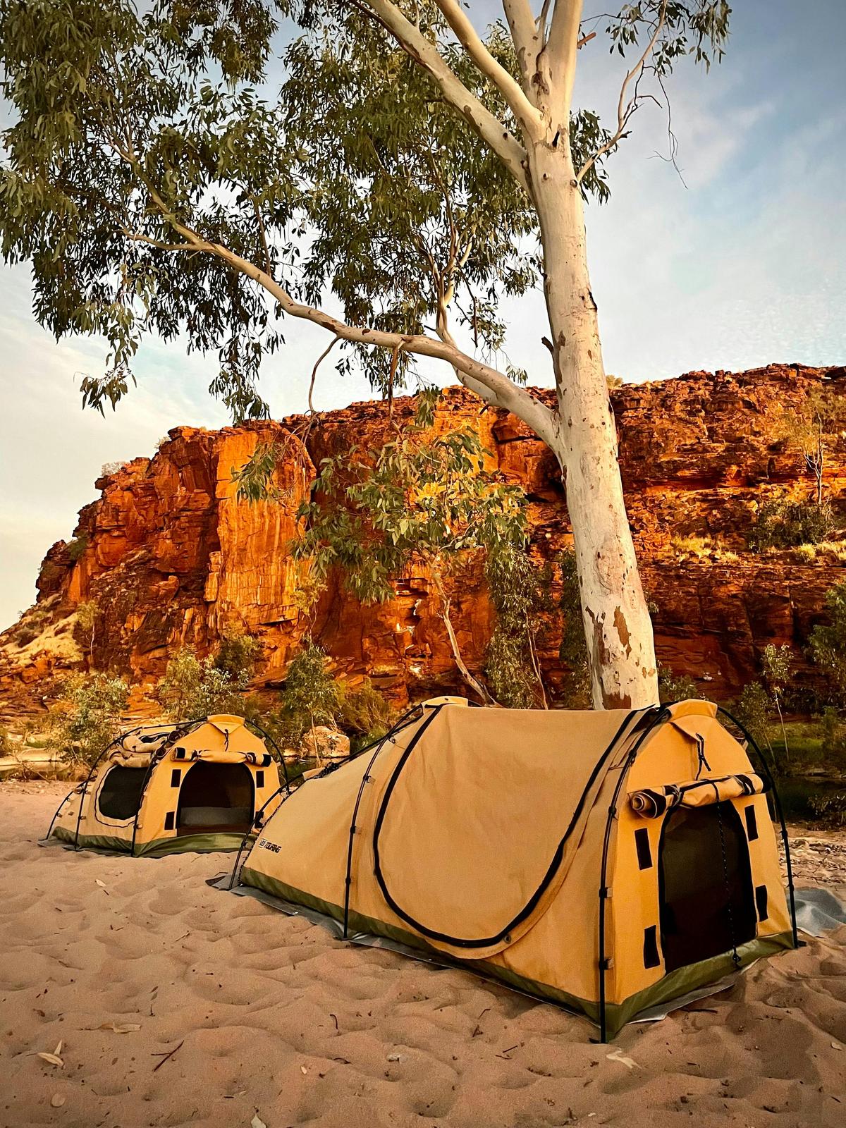 Glamping in comfort