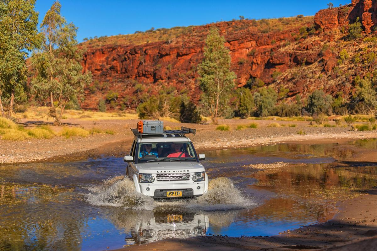 Crossing the Finke River