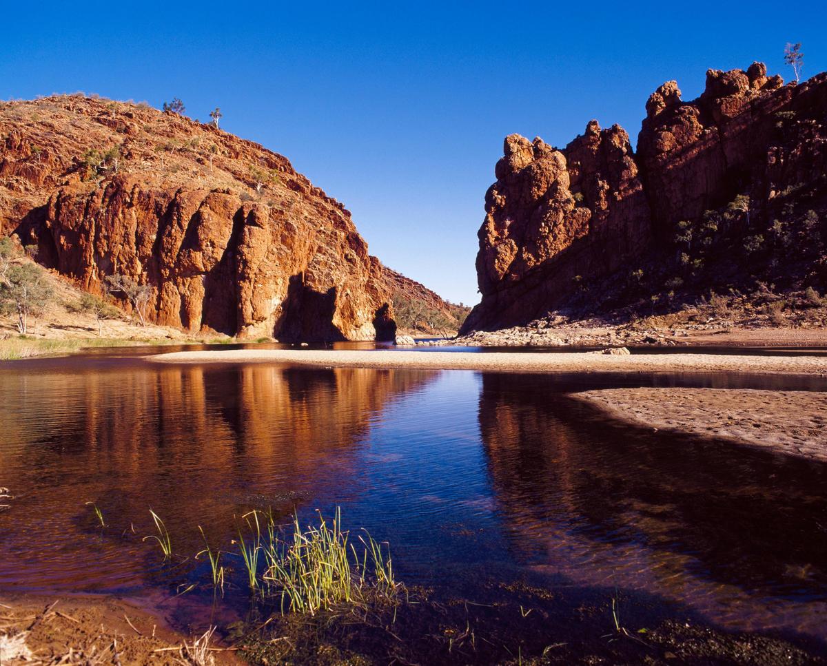 Glen Helen gorge