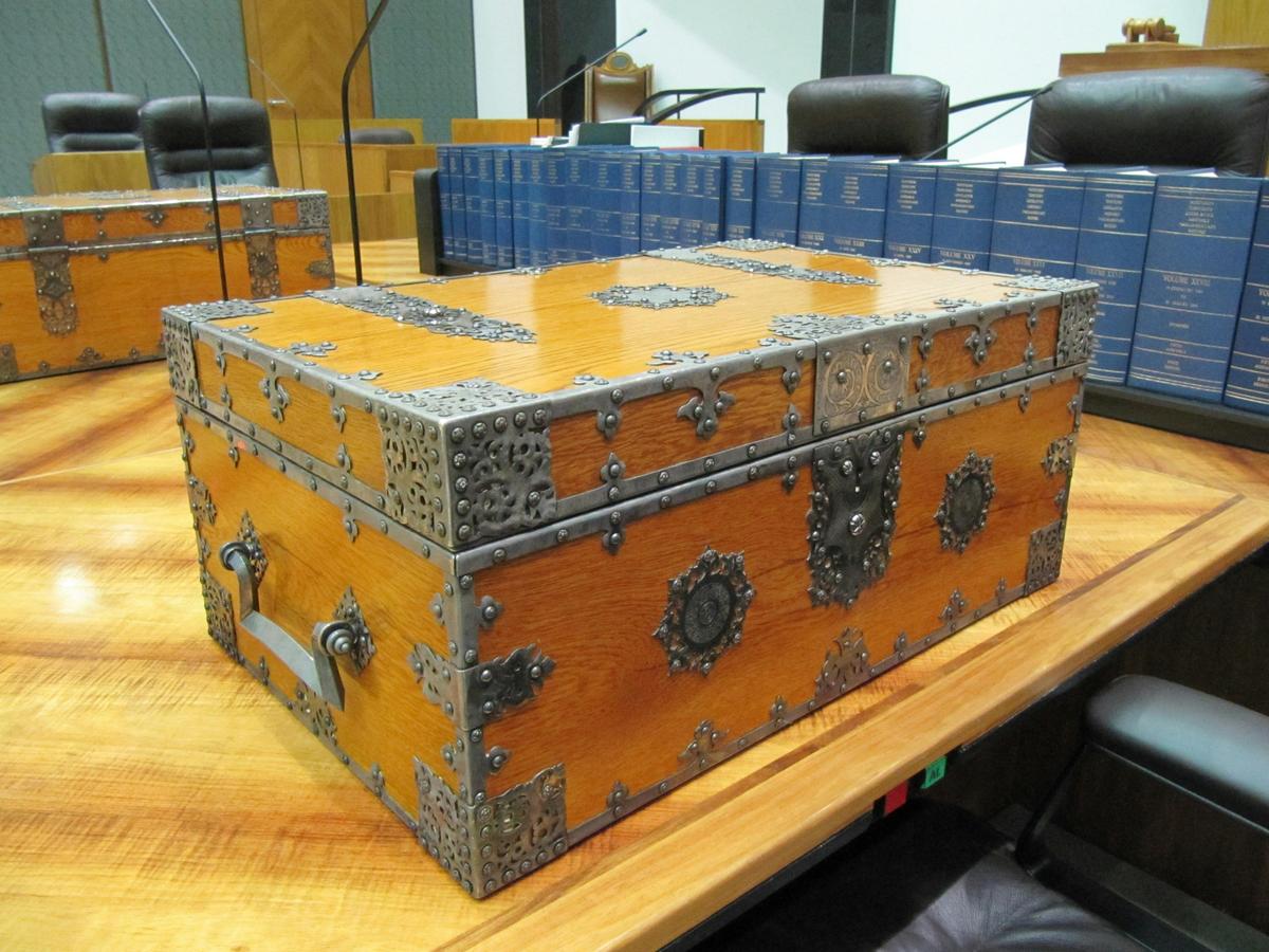 Dispatch box
