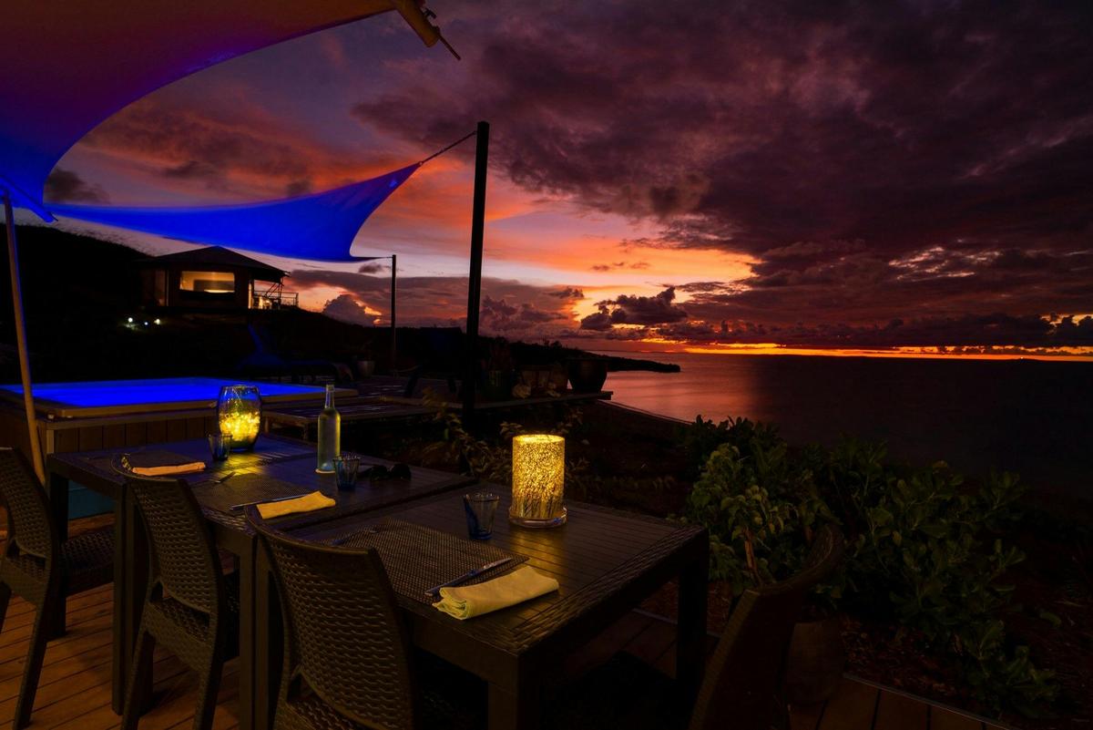 Dinner on the Deck