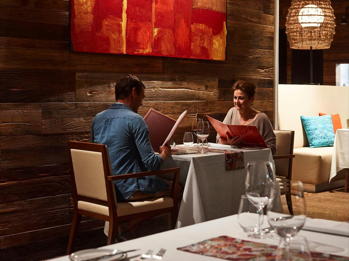 Enjoy an extensive menu at Desert Gardens Hotel - Arnguli Grill & Restaurant