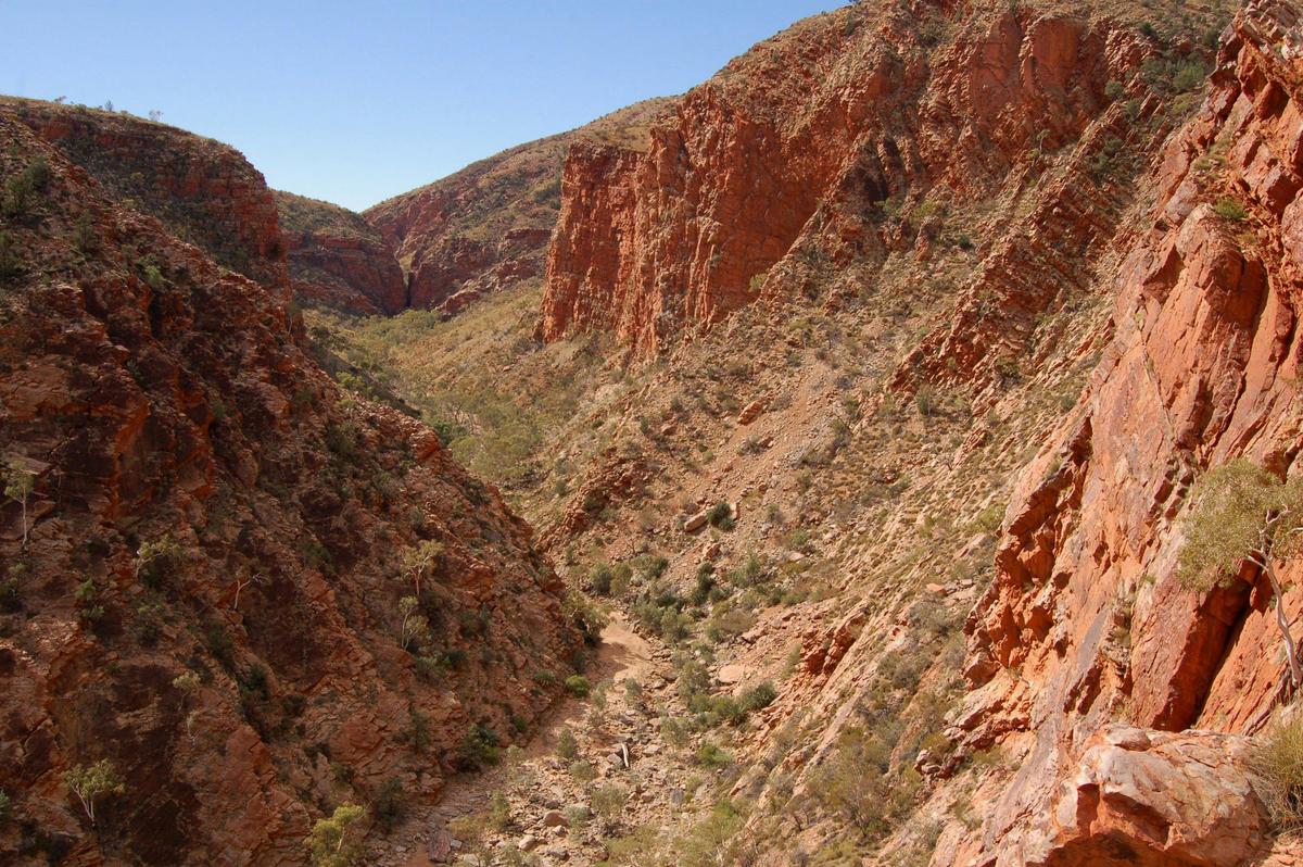 Serpentine Gorge lookout