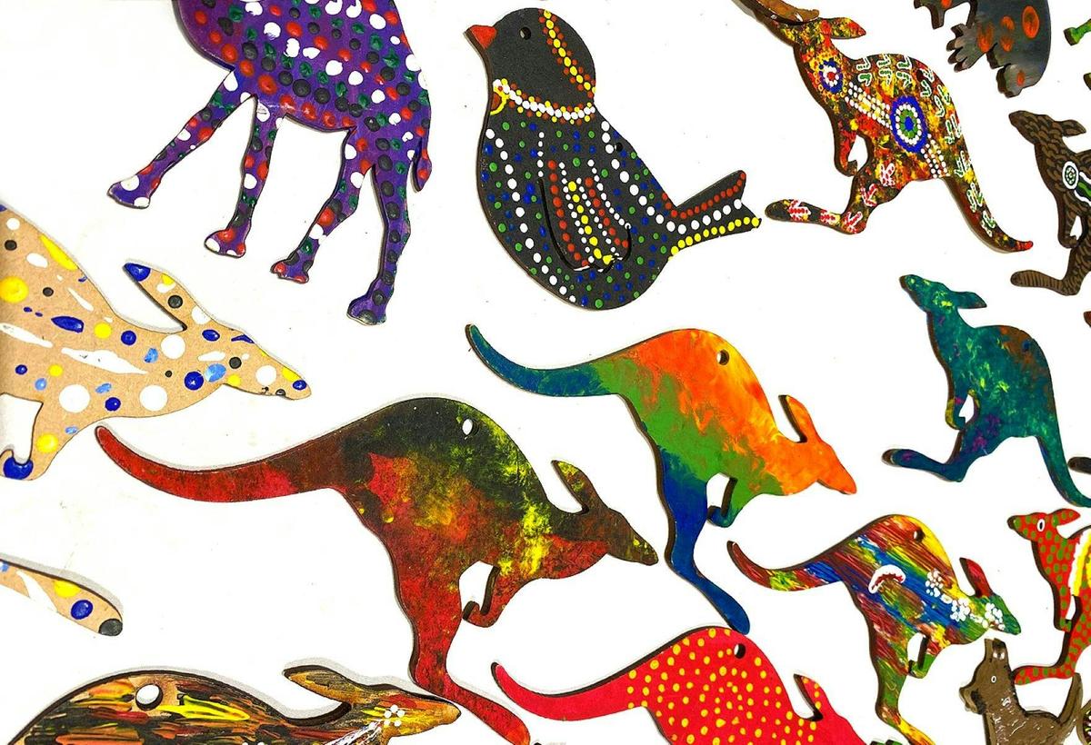 Paint Your Own Australian Animal
