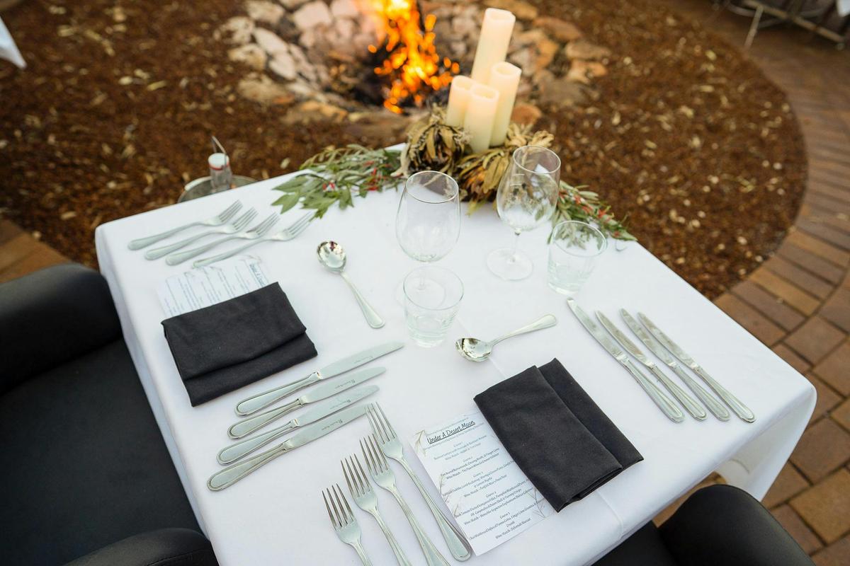 Place Setting for Under A Desert Moon