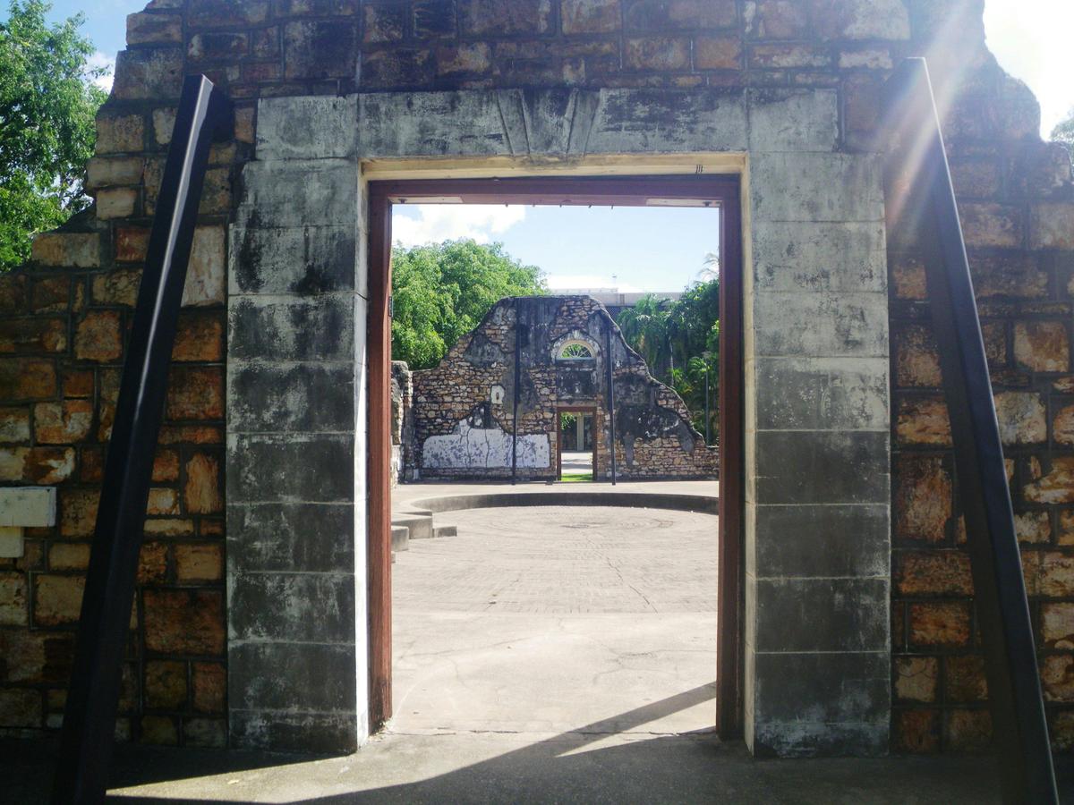 The Palmerston Town Hall Ruins
