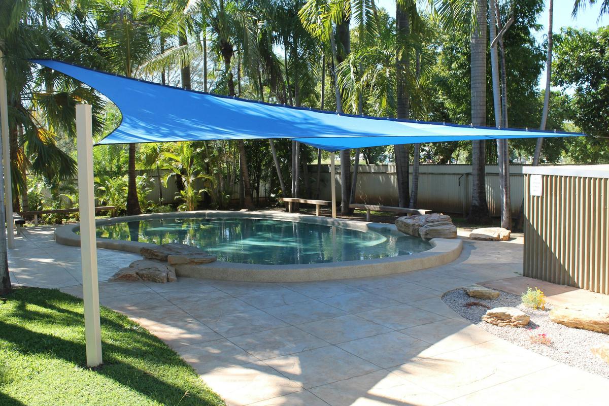 Enjoy a dip in the pool