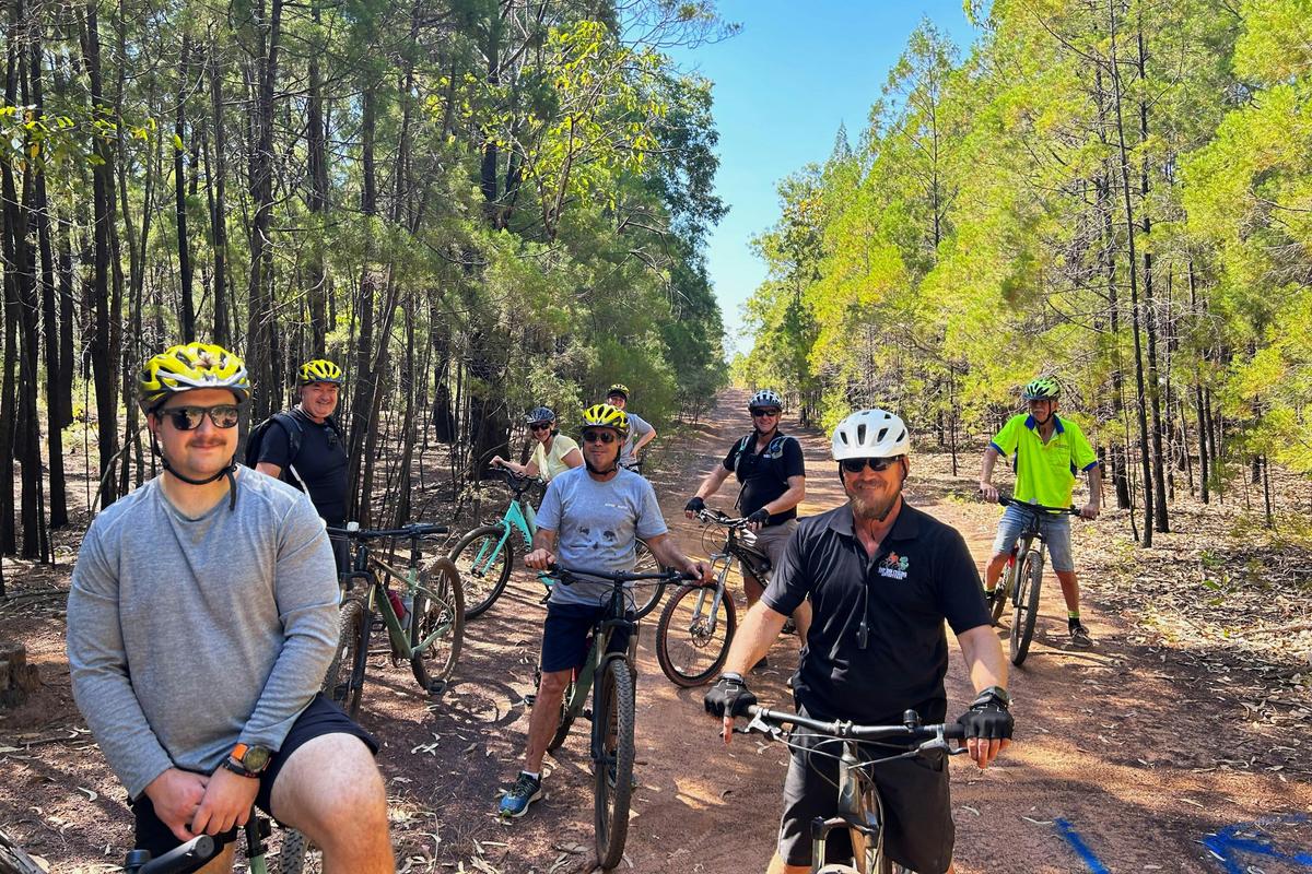 Mountain Bike Trails, Pine Forrest Howard Springs
