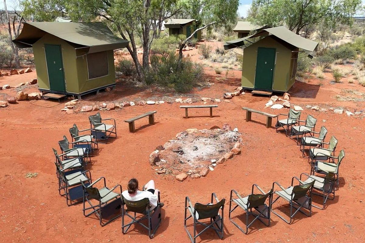 4 Day Red Centre Uluru Kings Canyon & West MacDonnell 4WD Adventure - from Yulara (Camping)