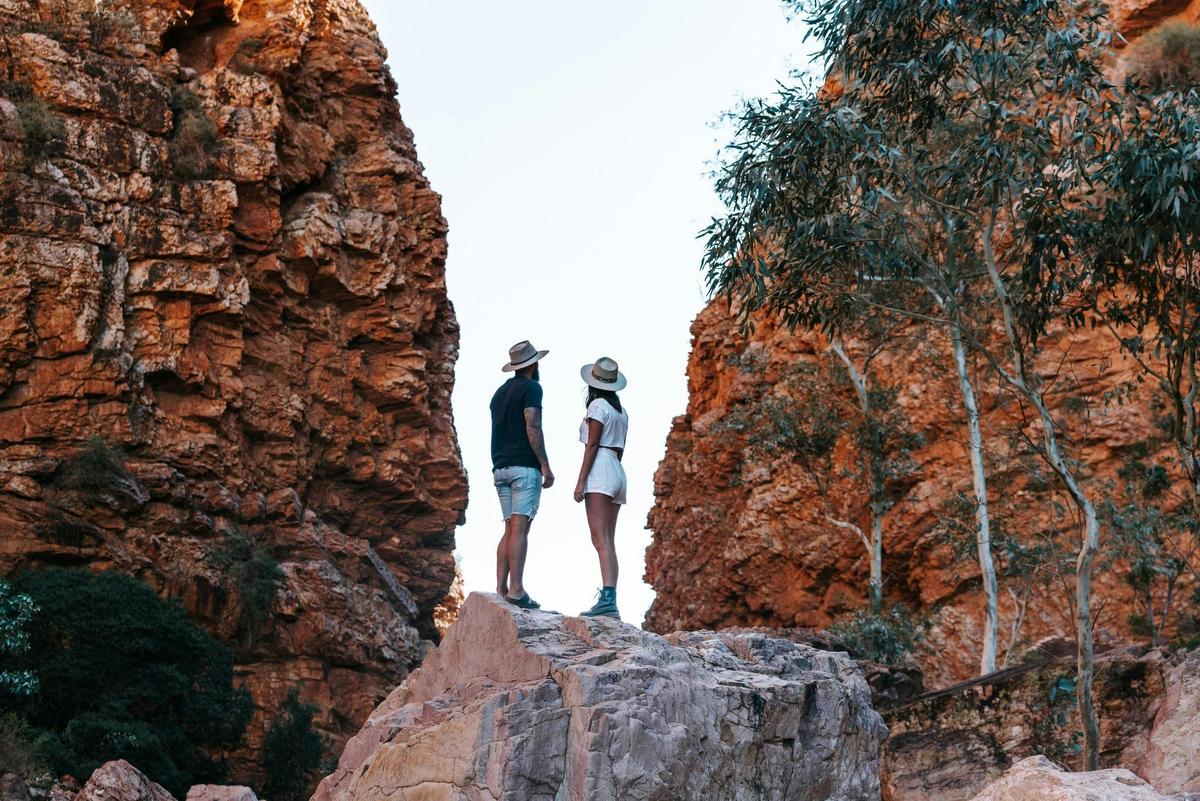 3 Day Kings Canyon & West MacDonnell Ranges 4WD Adventure - from Yulara (Camping)
