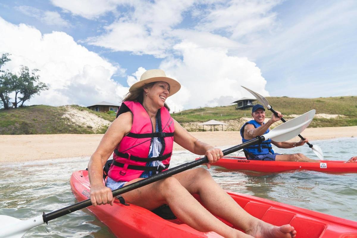 Kayaking at Banubanu