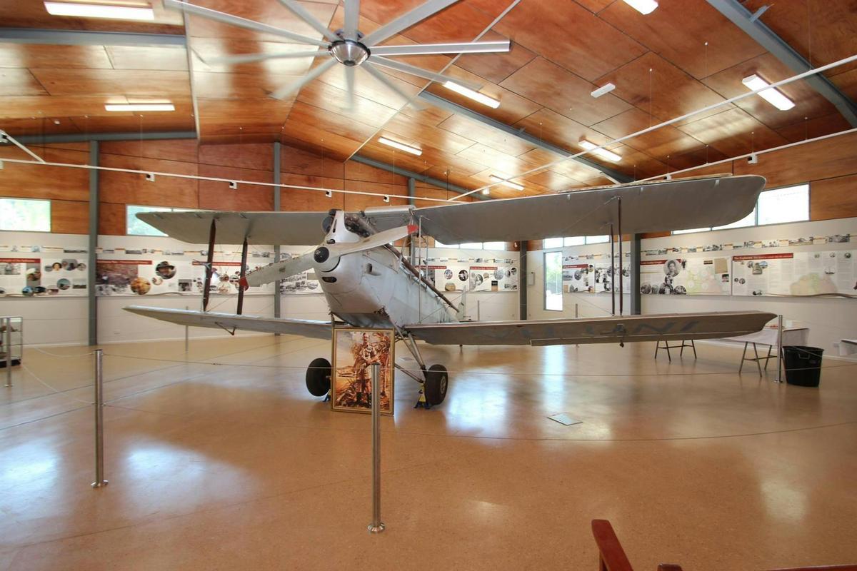 The Katherine Museum- Dr Clyde Fenton Gypsy Moth