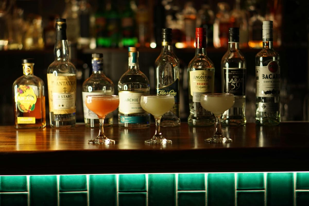 Cocktail, Daiquiri & Rum Line up