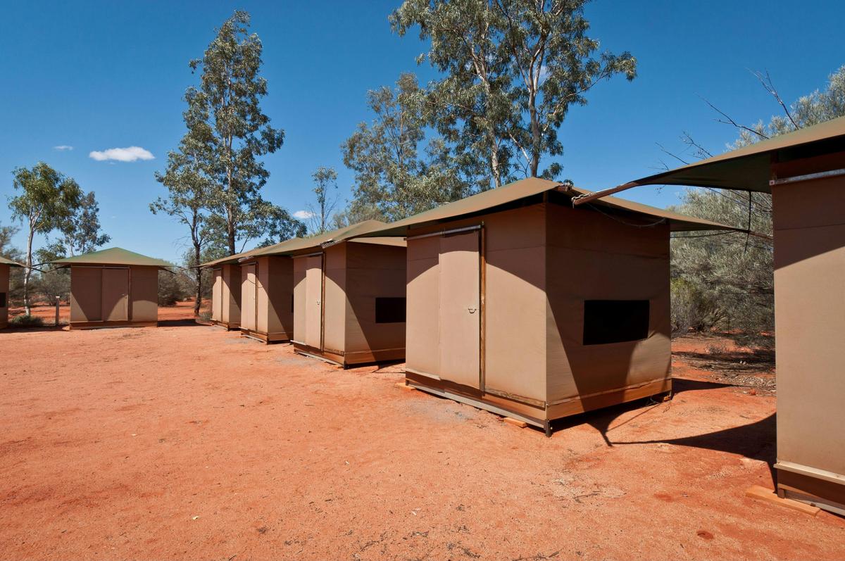 Accommodation looks basic, but it's comfortable!