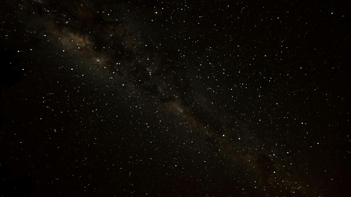 The night sky