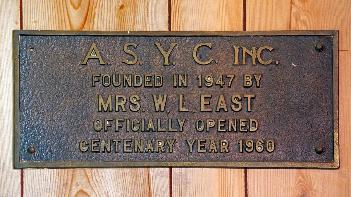 Alice Springs Youth Centre Plaque