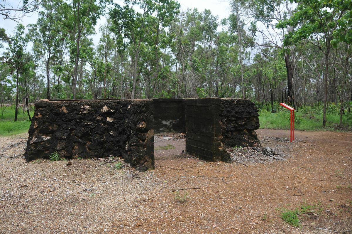 Remnants of the Magazine Building