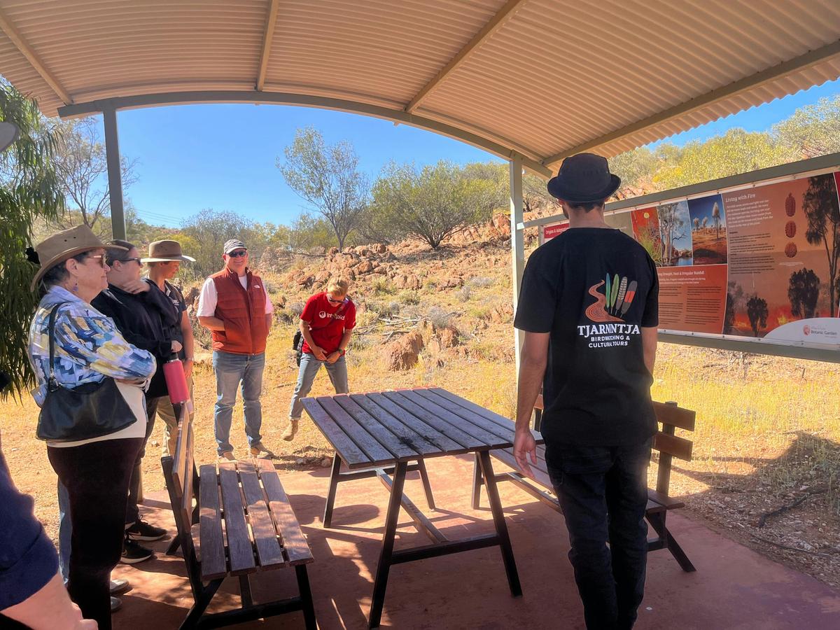 Tjarnintja Tours at Olive Pink Botanic Garden