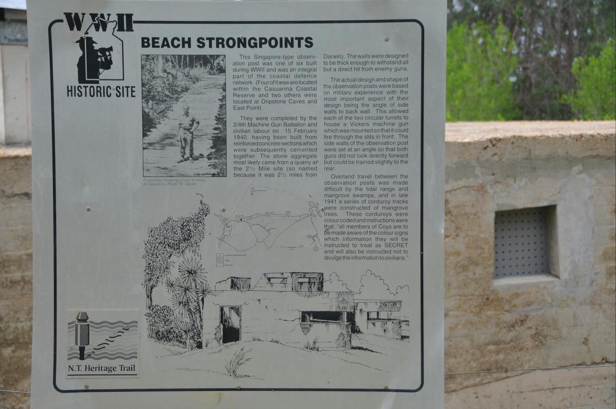 Interpretive sign