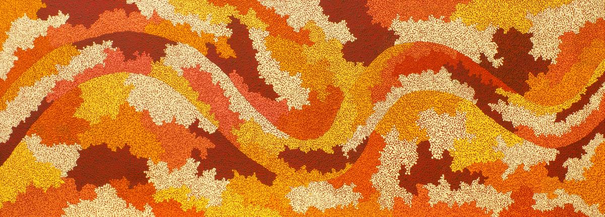'Wanampi Tjukurrpa (Snake Dreaming)' by Francis Marshall