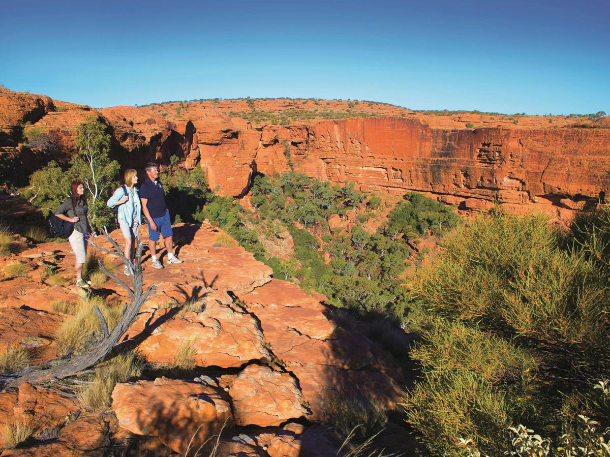 AAT Kings guests at Kings Canyon