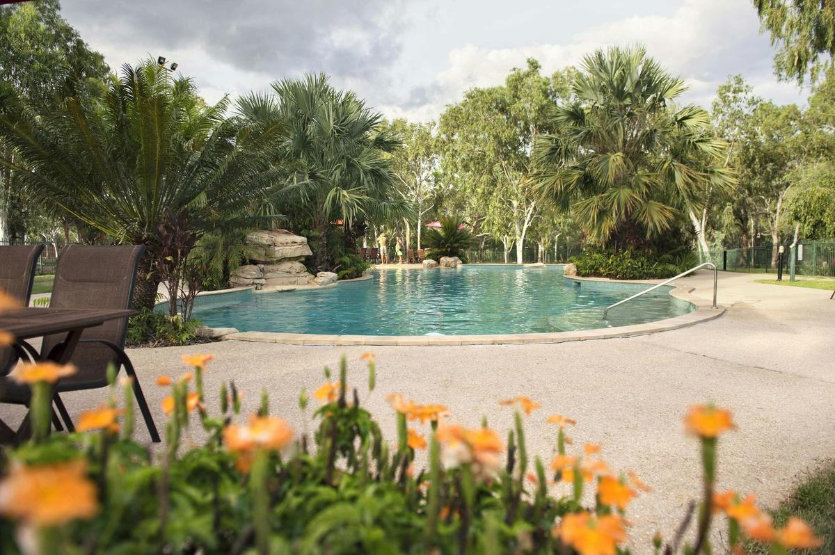 Photo of the pool in Nitmiluk Camping and Caravan Park in Katherine