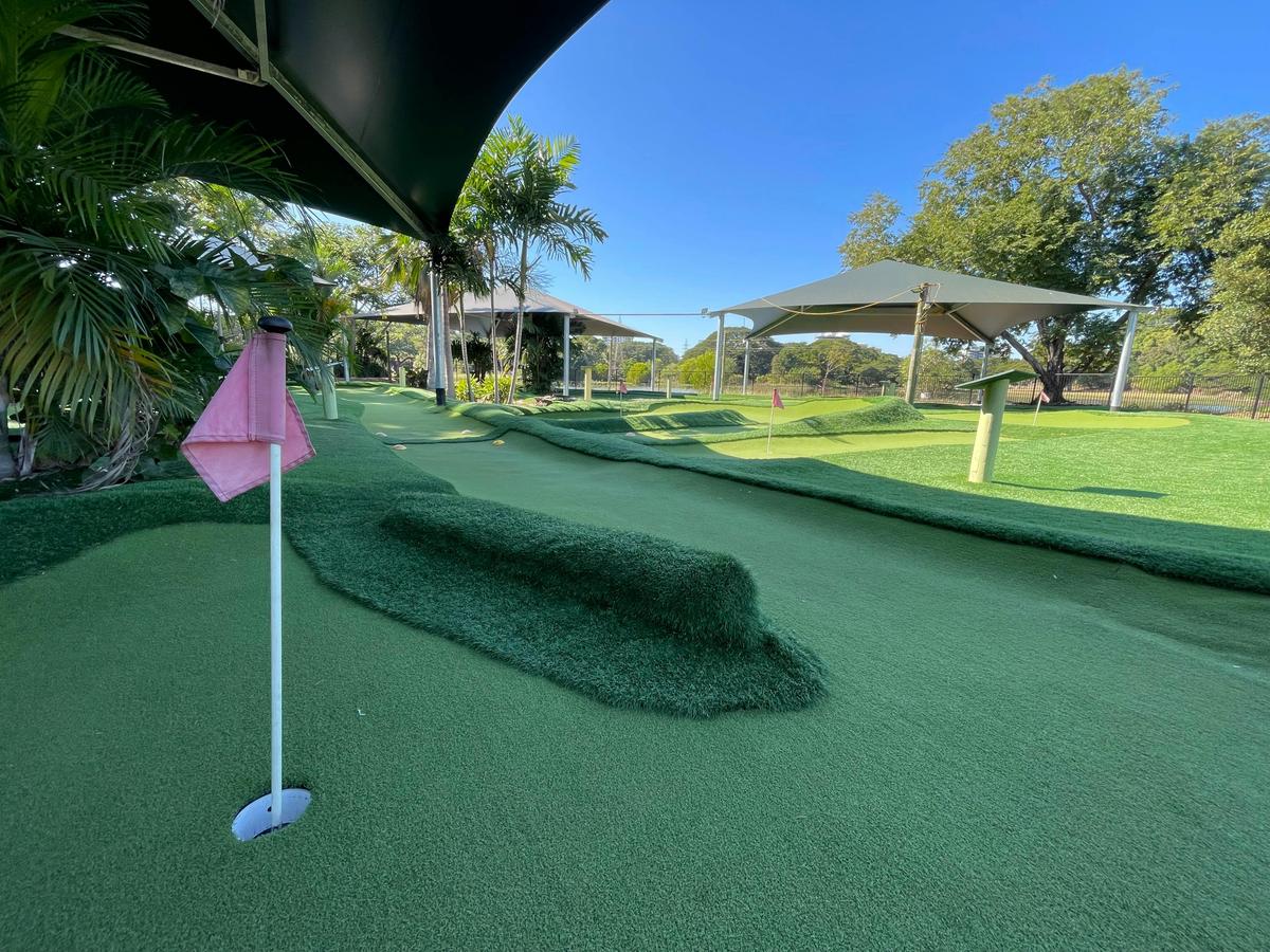 Lakeside mini golf