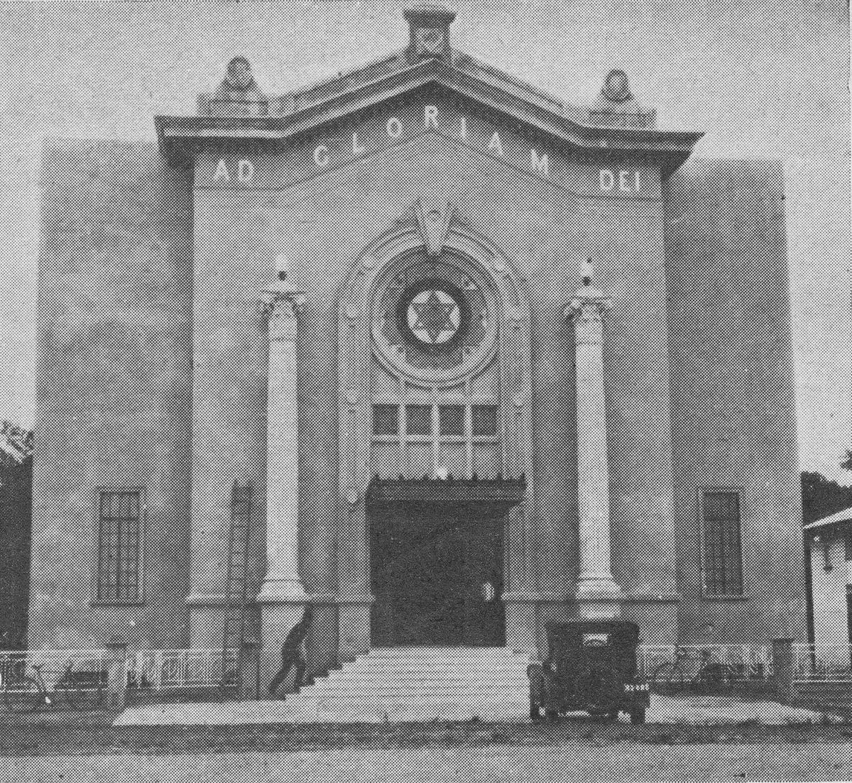 Historical view of building from the 1930's