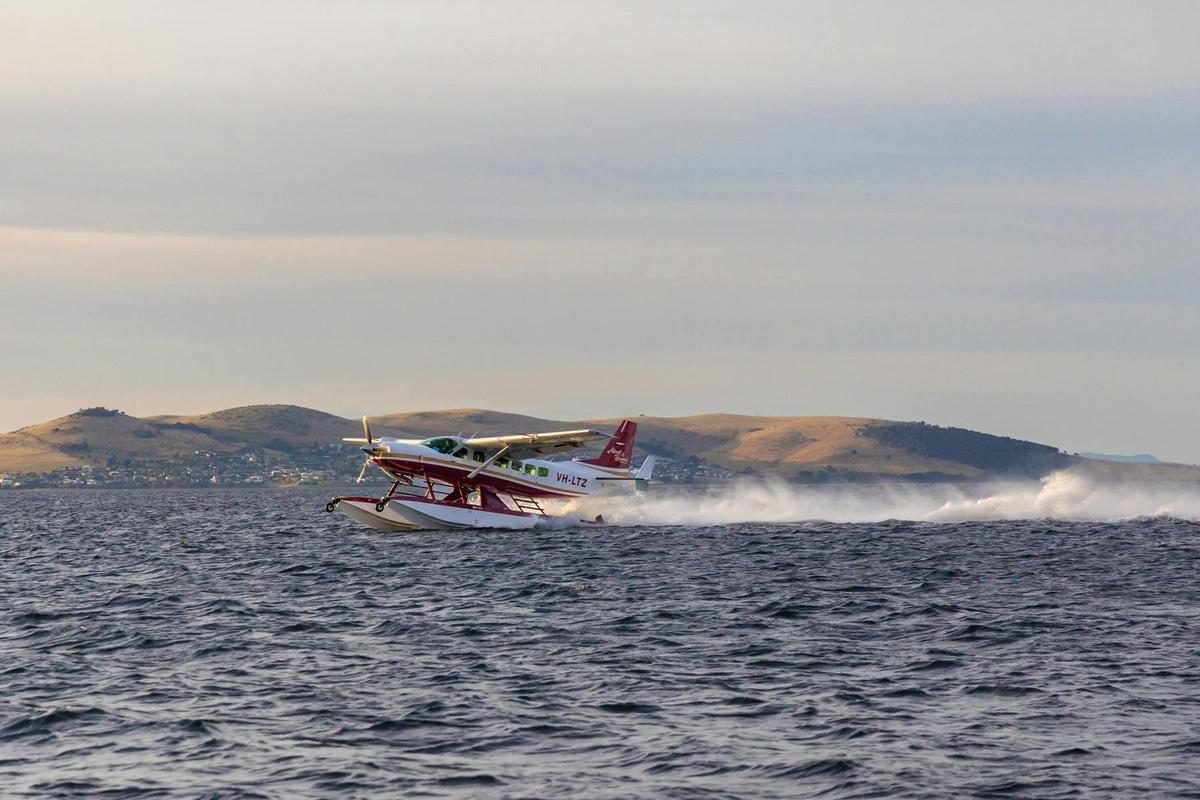 Seaplane on Derwent River