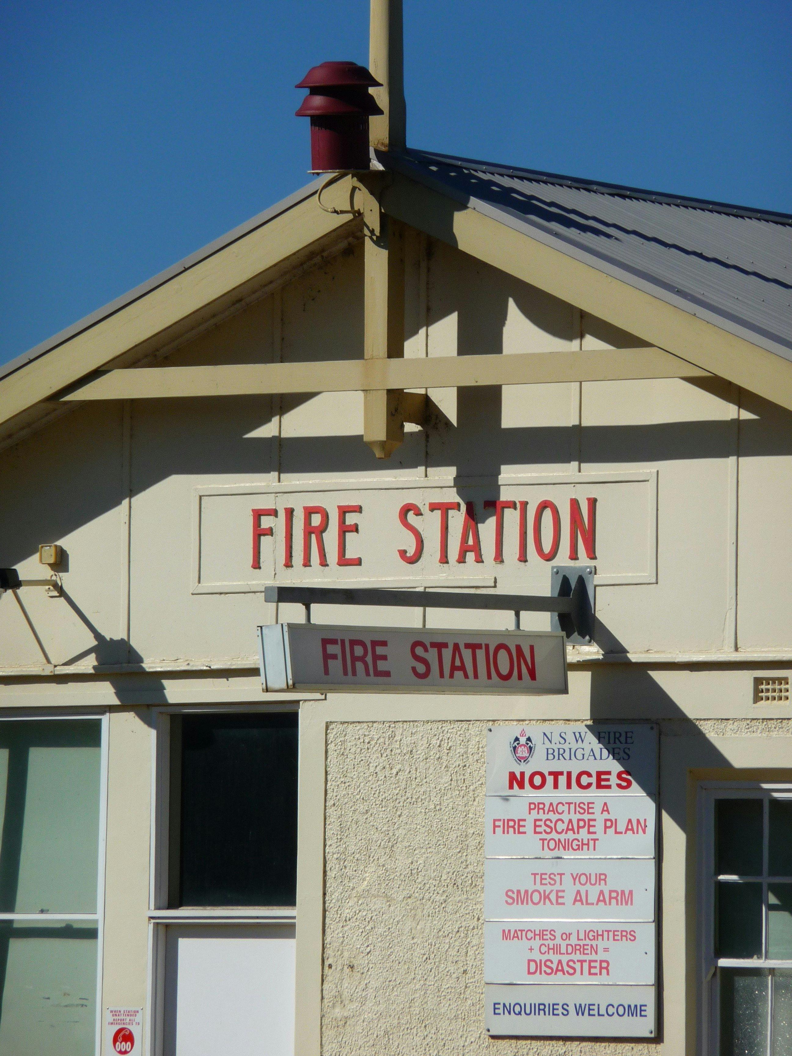 Heritage listed Fire Station in Balranald