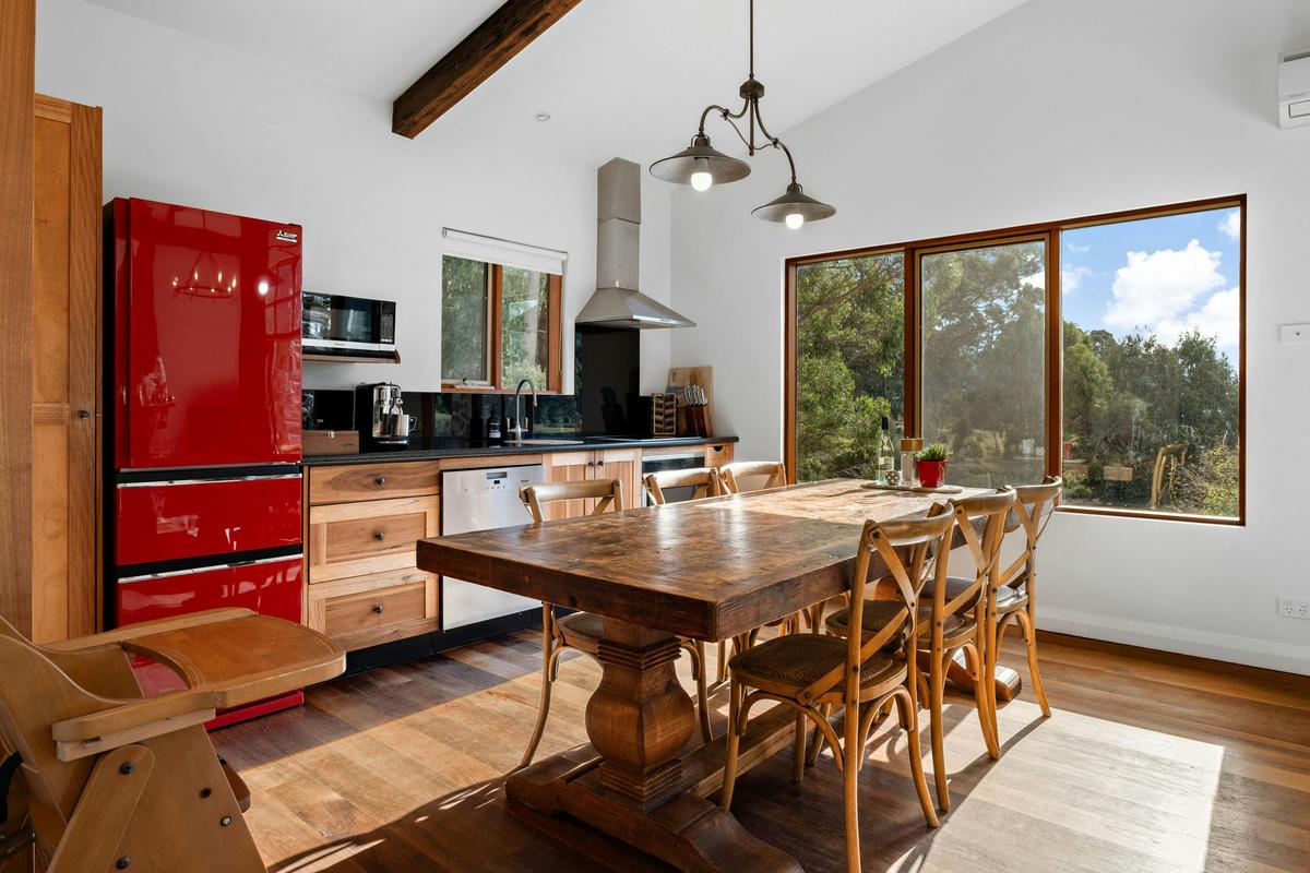 Lodge open plan kitchen