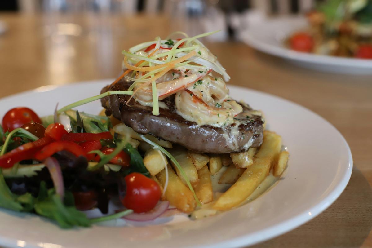 Beef and Reef at the Alpenrose Bistro