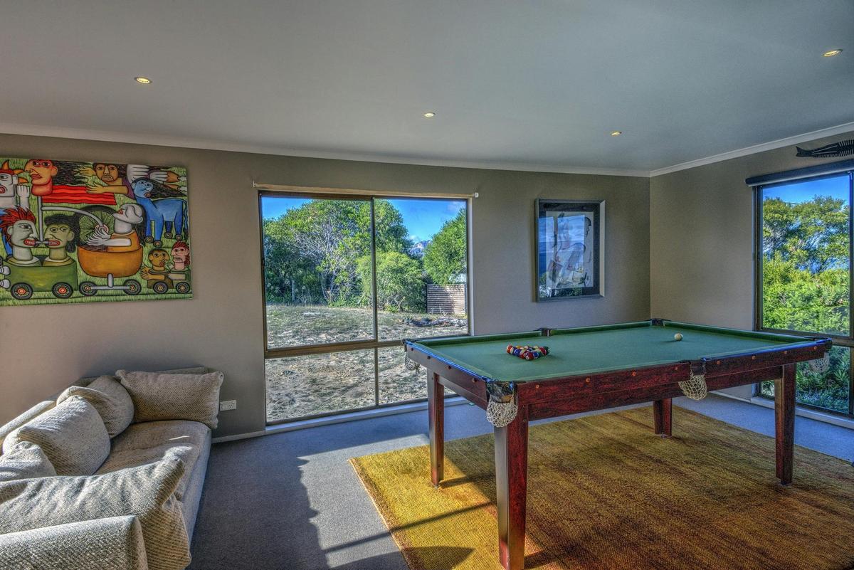 Enjoy games of pool in the games room