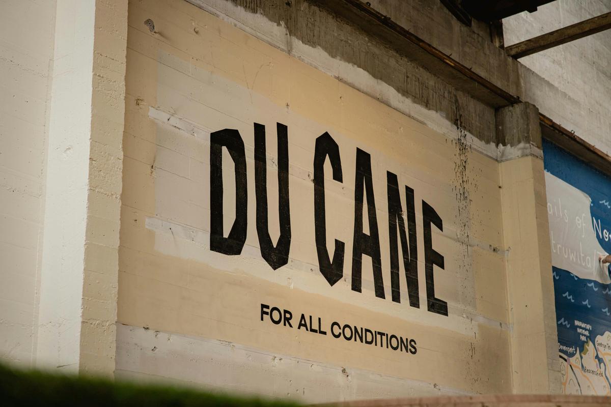 Du Cane Logo on the wall