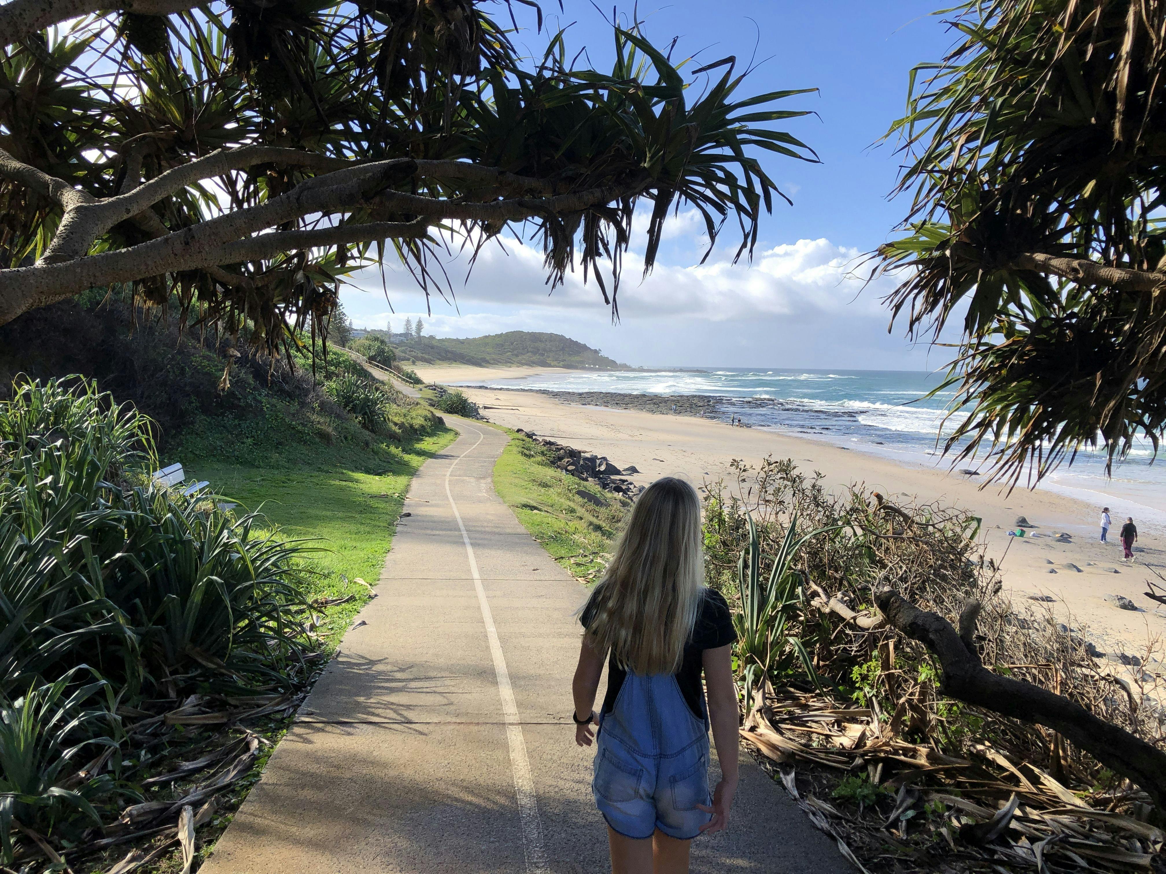 Shelly Beach from the Footpath