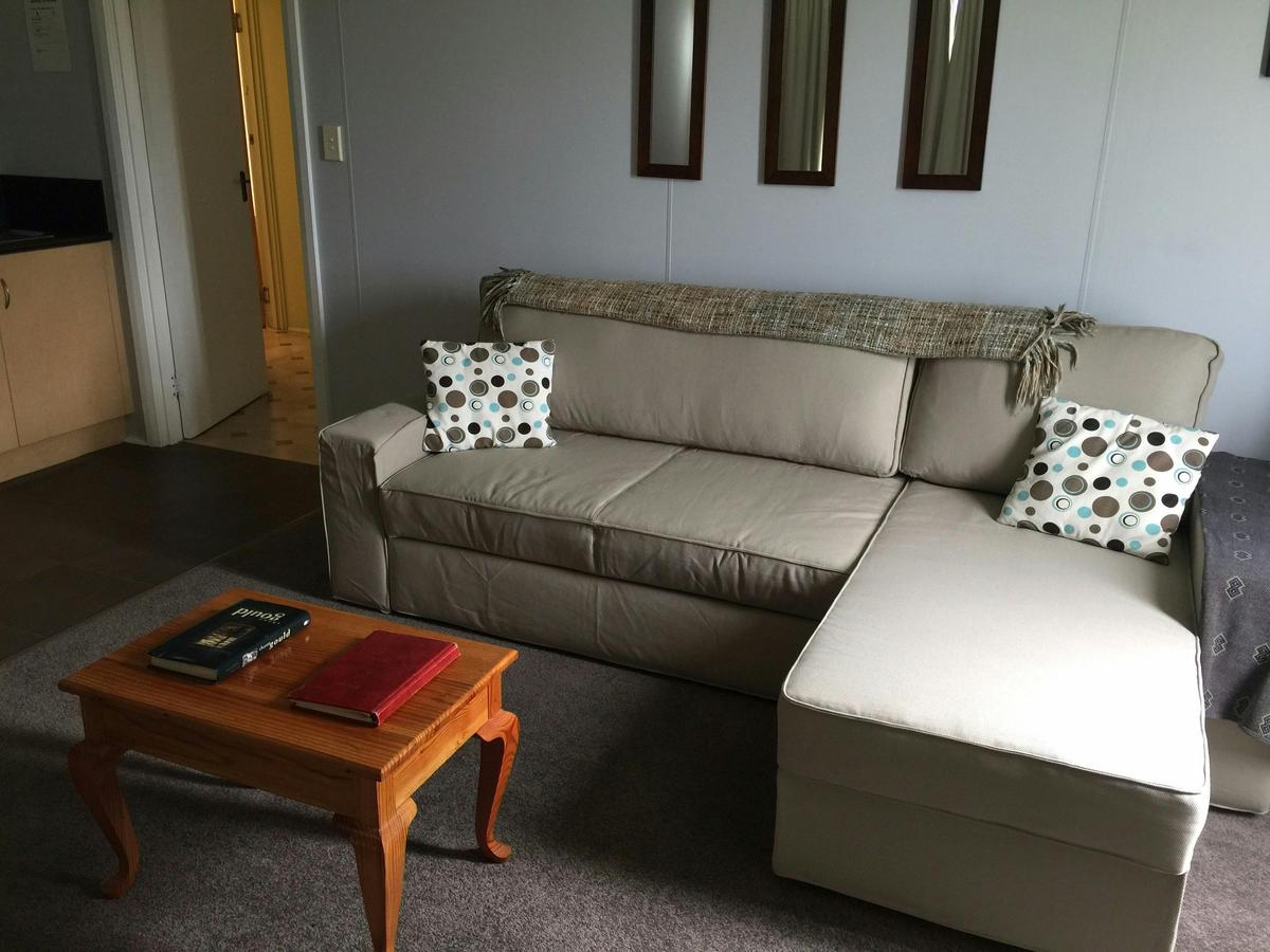 Sofa bed in smaller apartment
