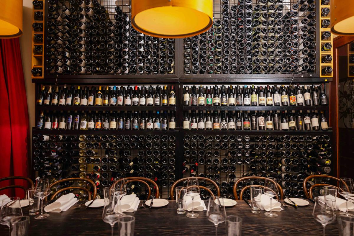 private dining/cellar