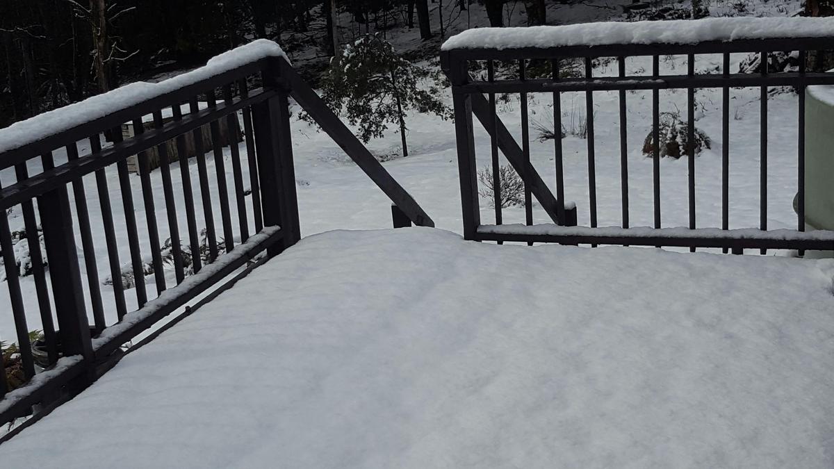 Snow at Cradle Alpine Retreat