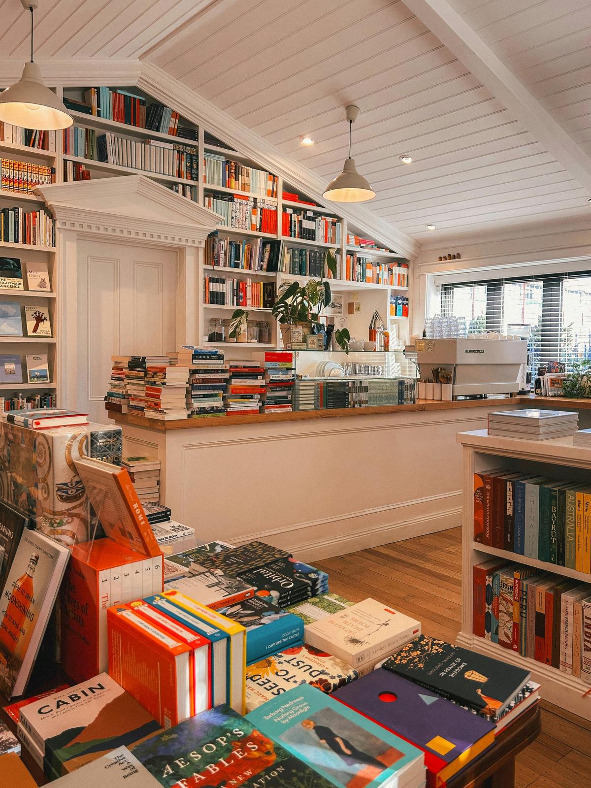 A bright corner of books and coffee in the Derwent Valley, made for lingering.
