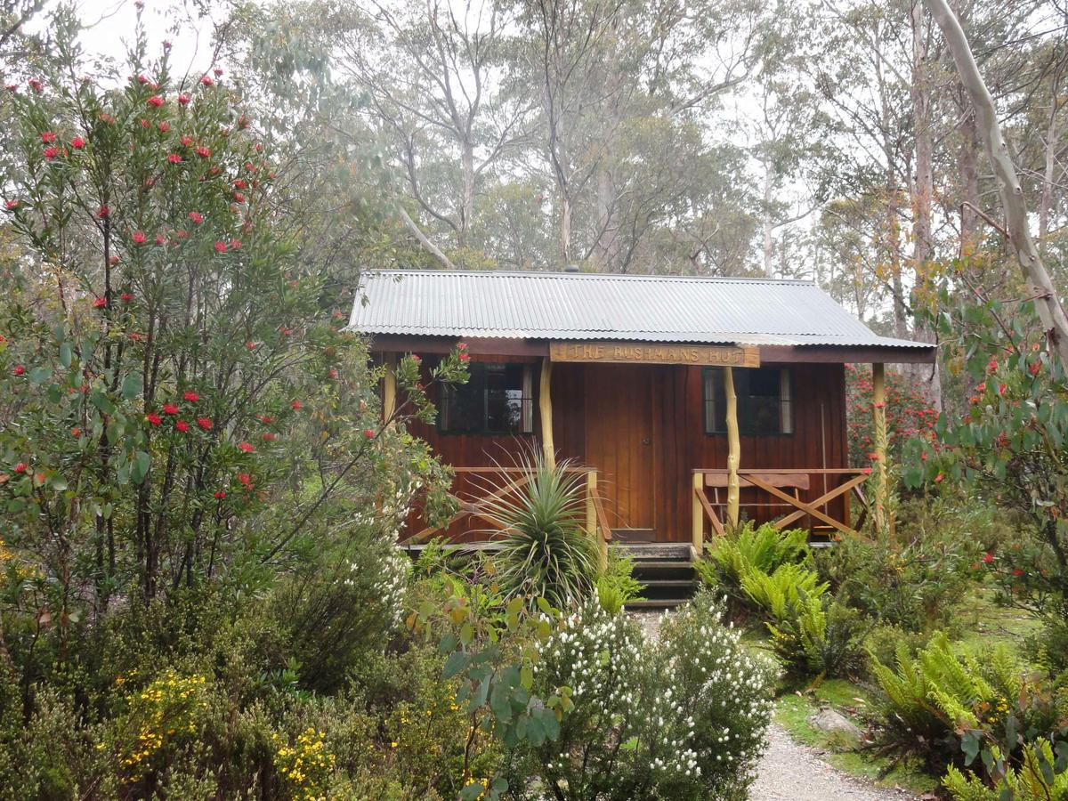 Bushmans Hut --  gas fire
