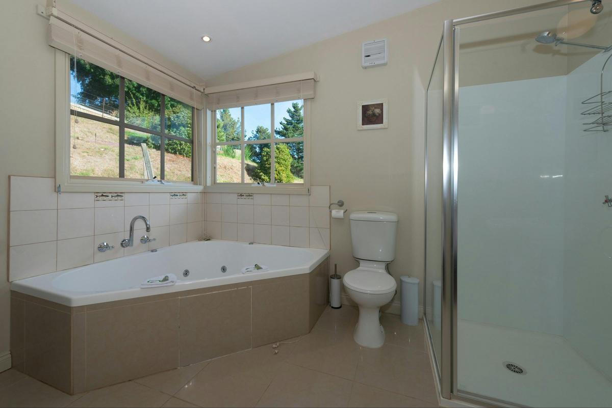 ENSUITE 2 PERSON SPA PLUS SEPARATE SHOWER