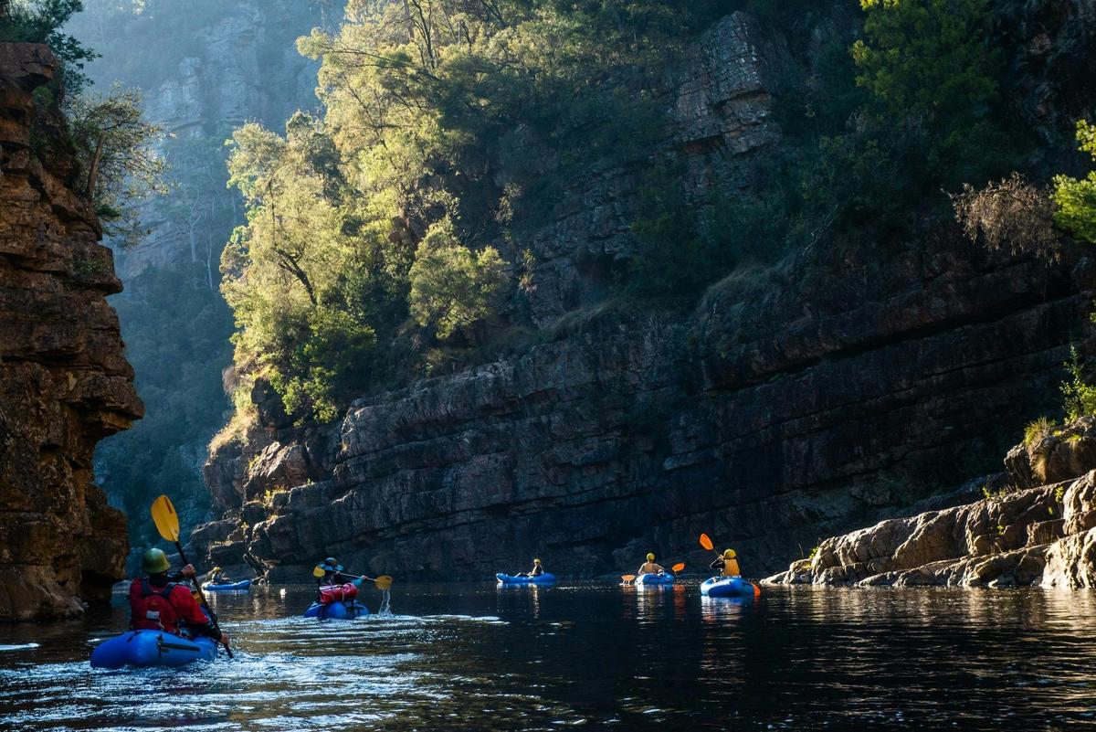 Alum Cliffs Packrafting
