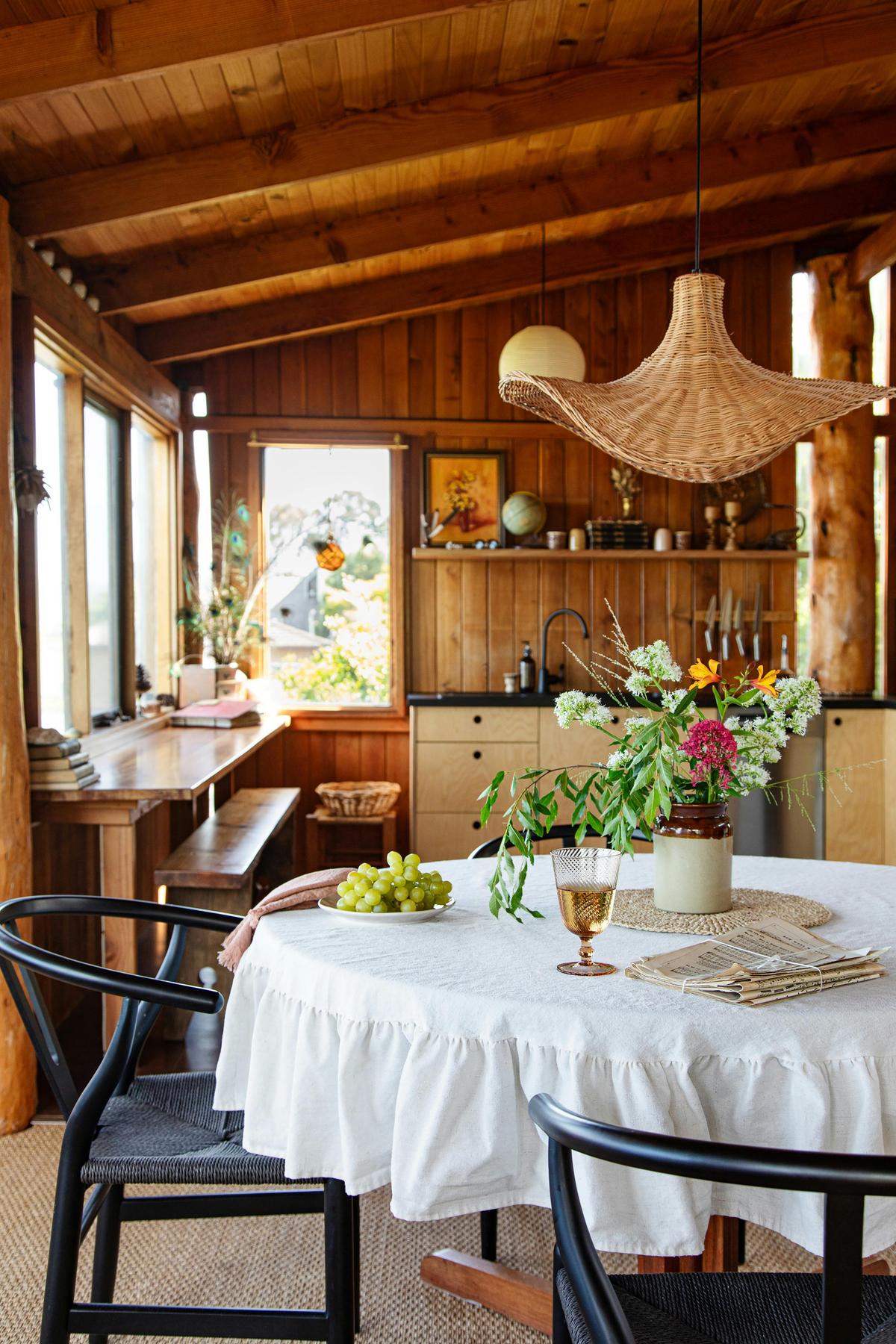 The kitchen has everything you need for hearty meal