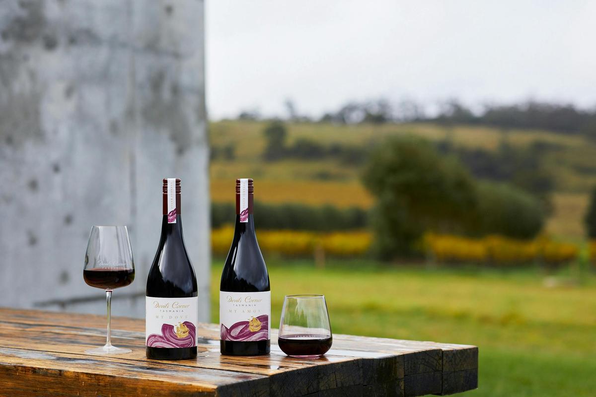 Mt Amos Pinot Noir & Mt Dove Pinot Syrah