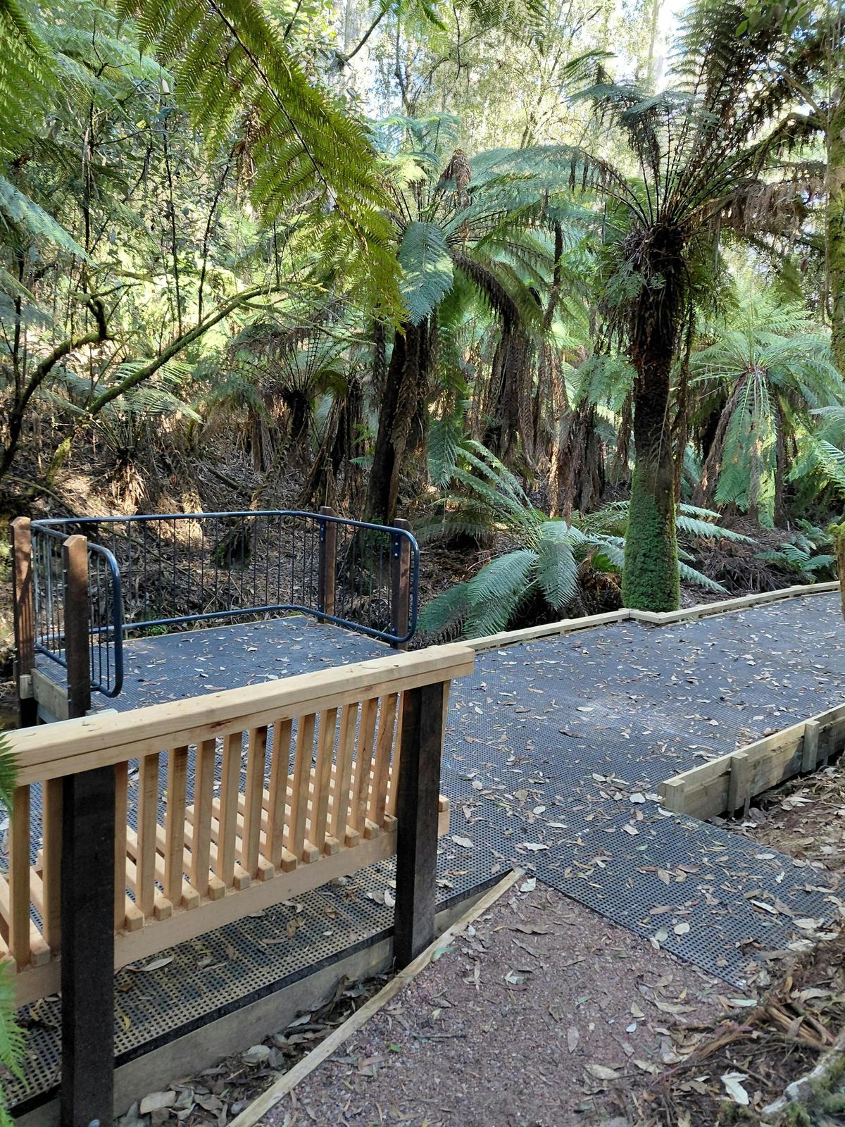 Access Lookout on track